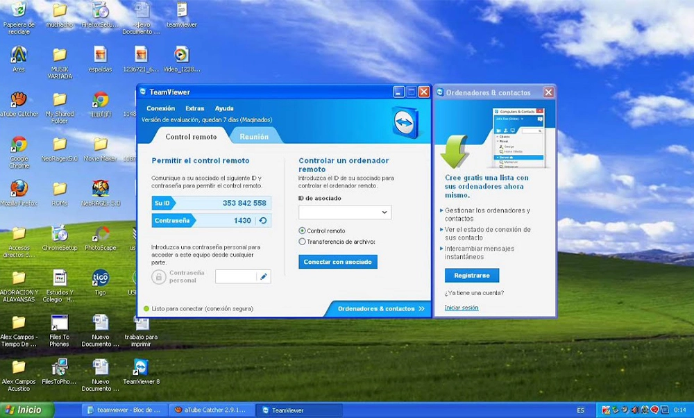 Удаленной управление с TeamViewer