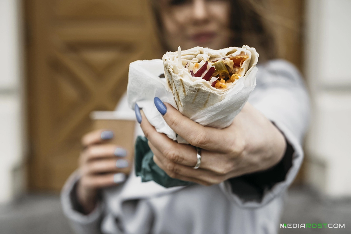 Закупка продуктов для шаурмы