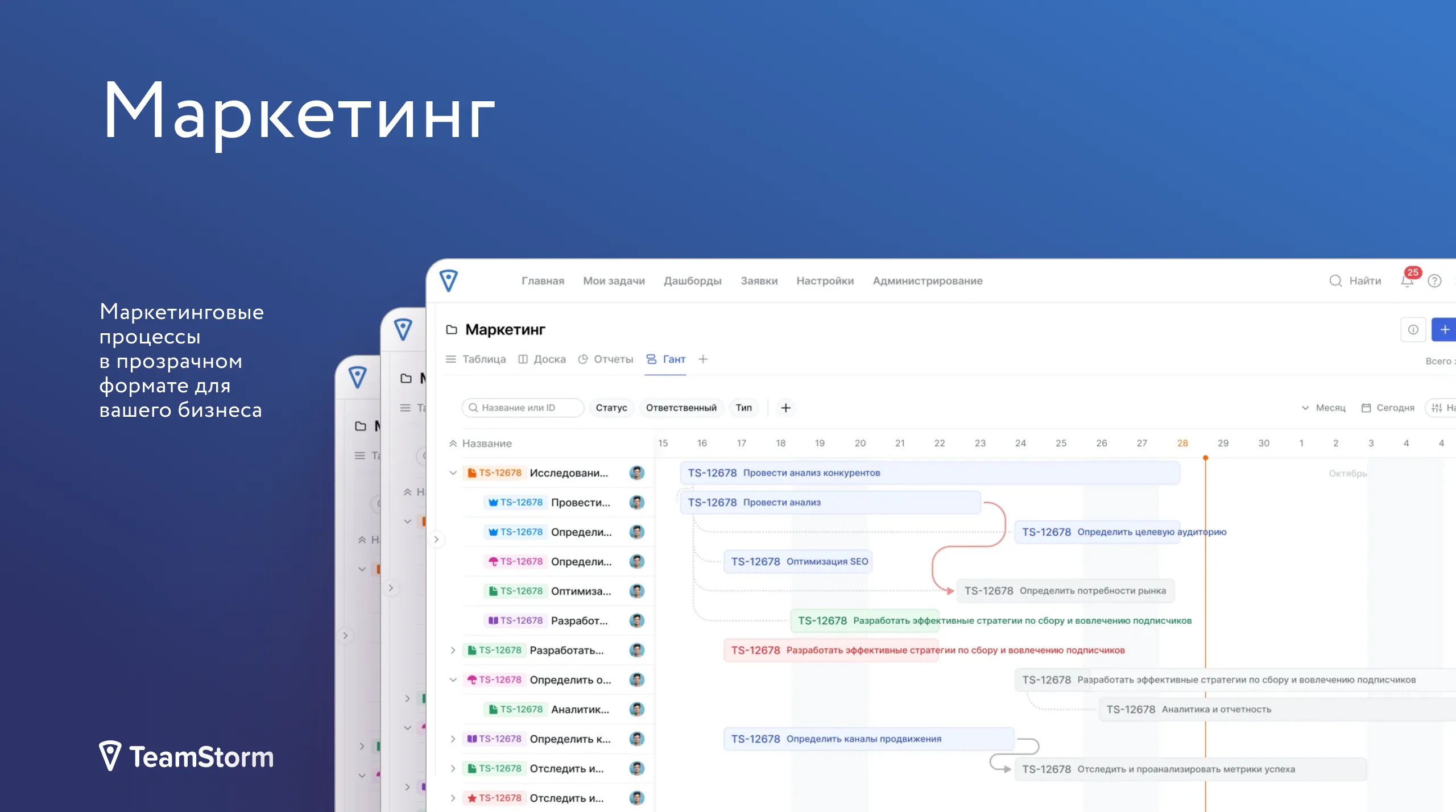 Маркетинг в TeamStorm